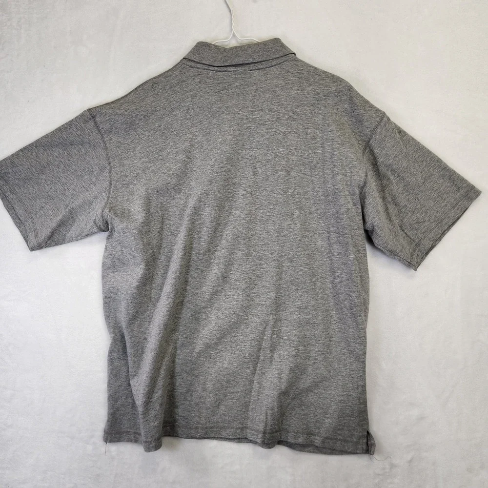 Looney Tunes‎ Foghorn Leghorn Embroidered Gray Polo Shirt Men's XL